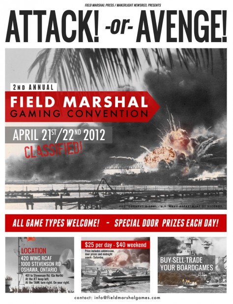 2nd Annual Field Marshal Gaming Convention Coming Very Soon | Axis