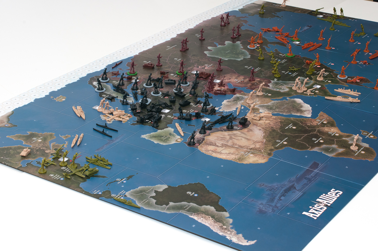 Axis & Allies 1942 Second Edition Preview: Map and Setup