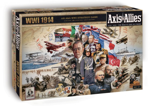 Axis & Allies WWI 1914 Box