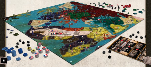 Axis & Allies 1914 Set Up