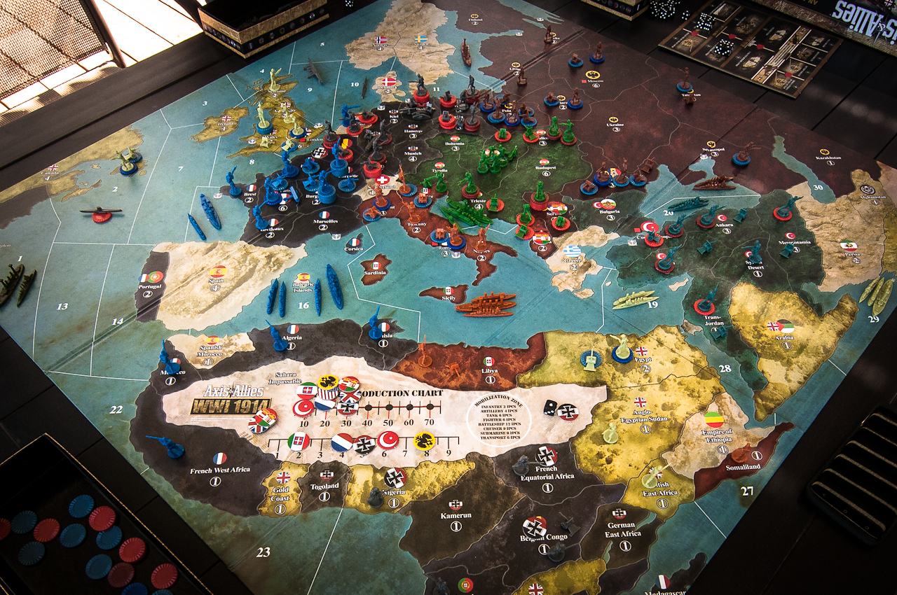 First Impressions Of Axis Allies Wwi 1914 Axis Allies Org