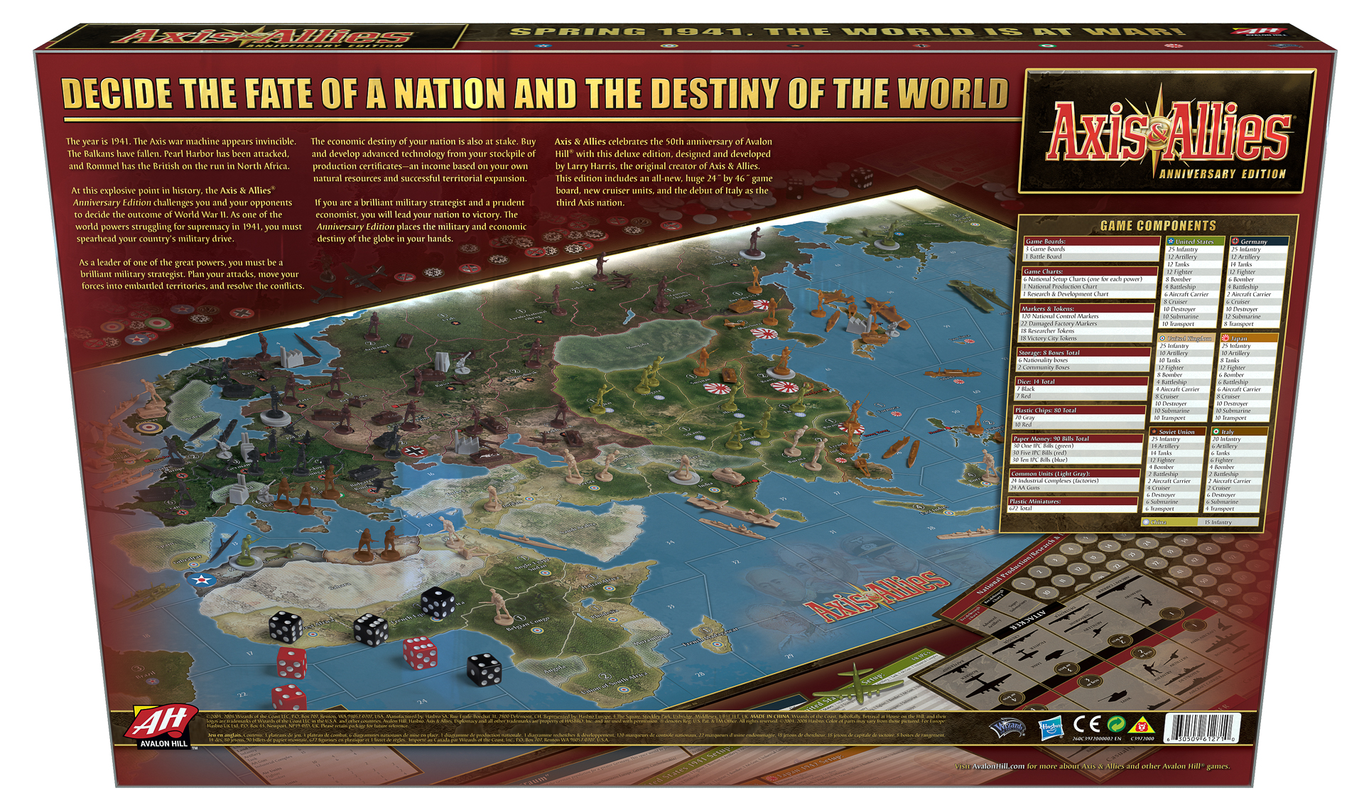 Avalon Hill Axis & Allies Anniversary Edition (C39720000)