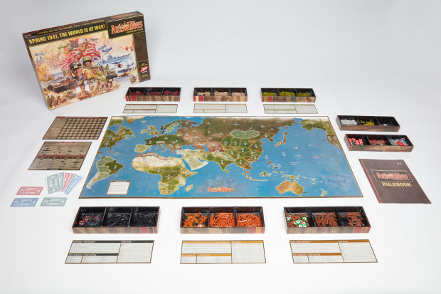 Axis & Allies Anniversary Edition  Board and Pieces