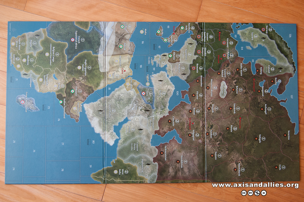 Axis & Allies Pacific 1940 map part 2 2809