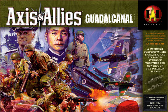 Axis  Allies Guadalcanal Box Cover 2364