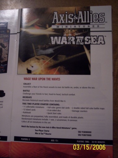 War at Sea 40
