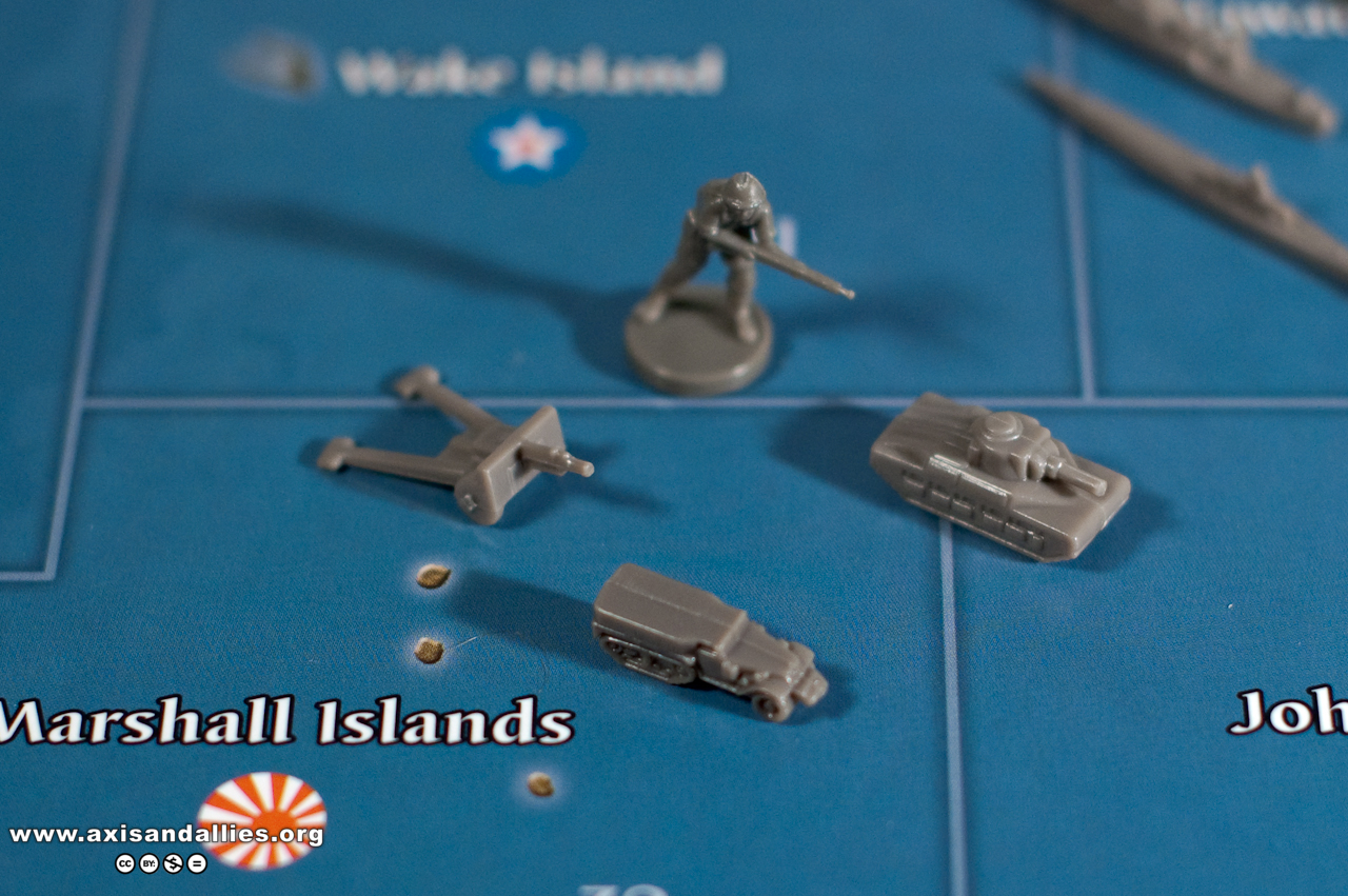 Axis & Allies Pacific 1940 ANZAC Land 2704