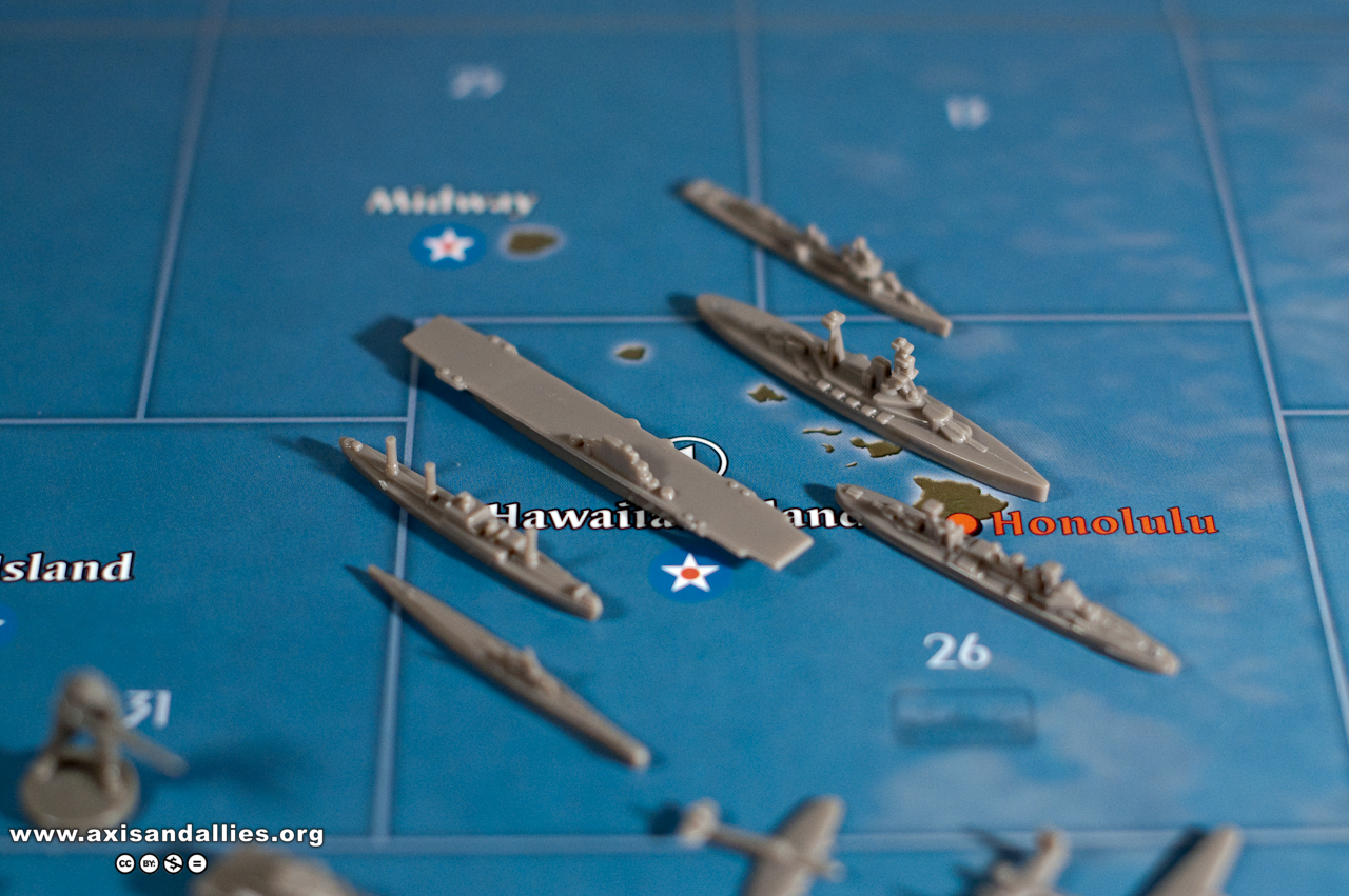 Axis & Allies Pacific 1940 ANZAC Sea 2710