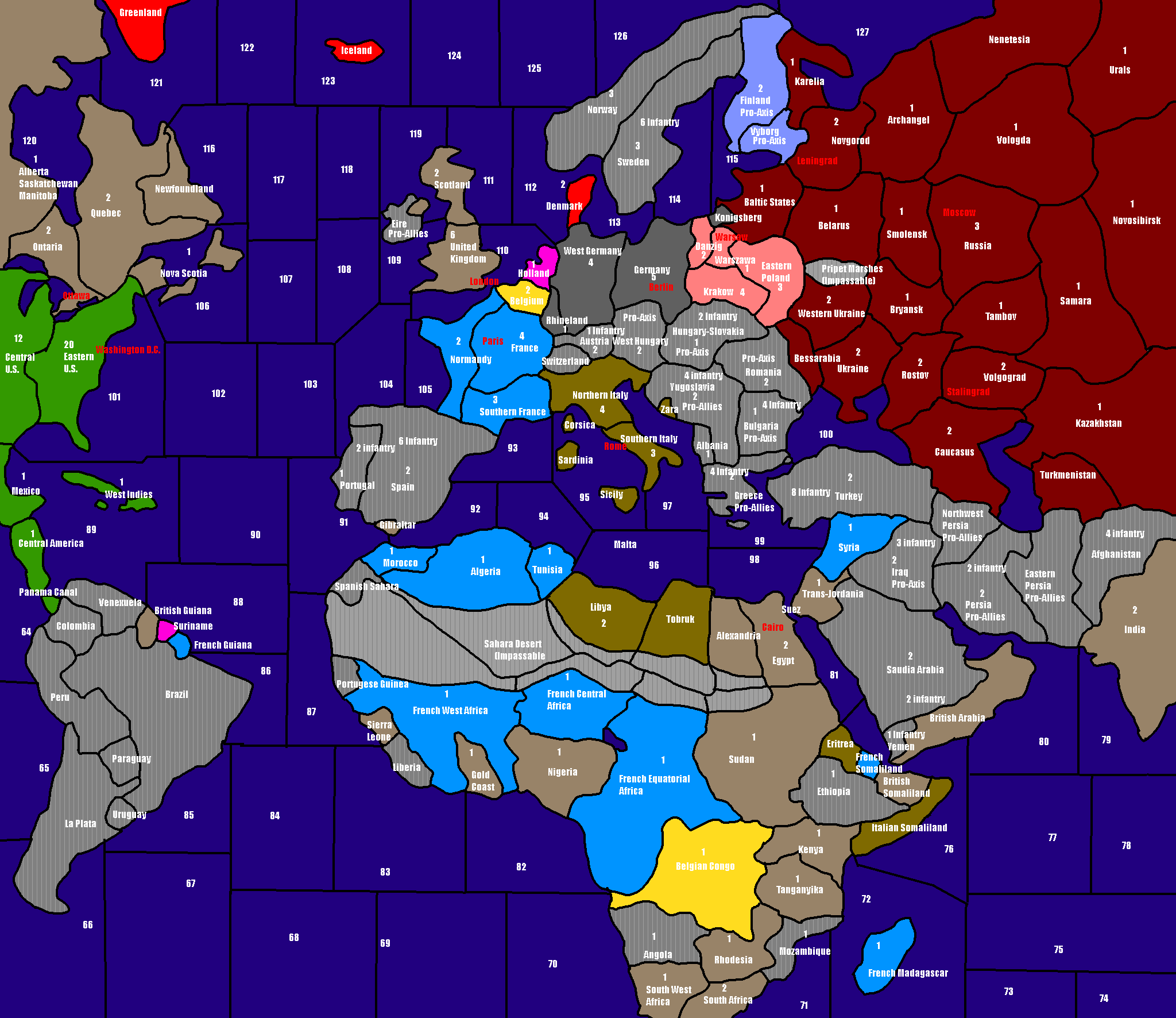 My First Custom Map | Axis & Allies .org Forums