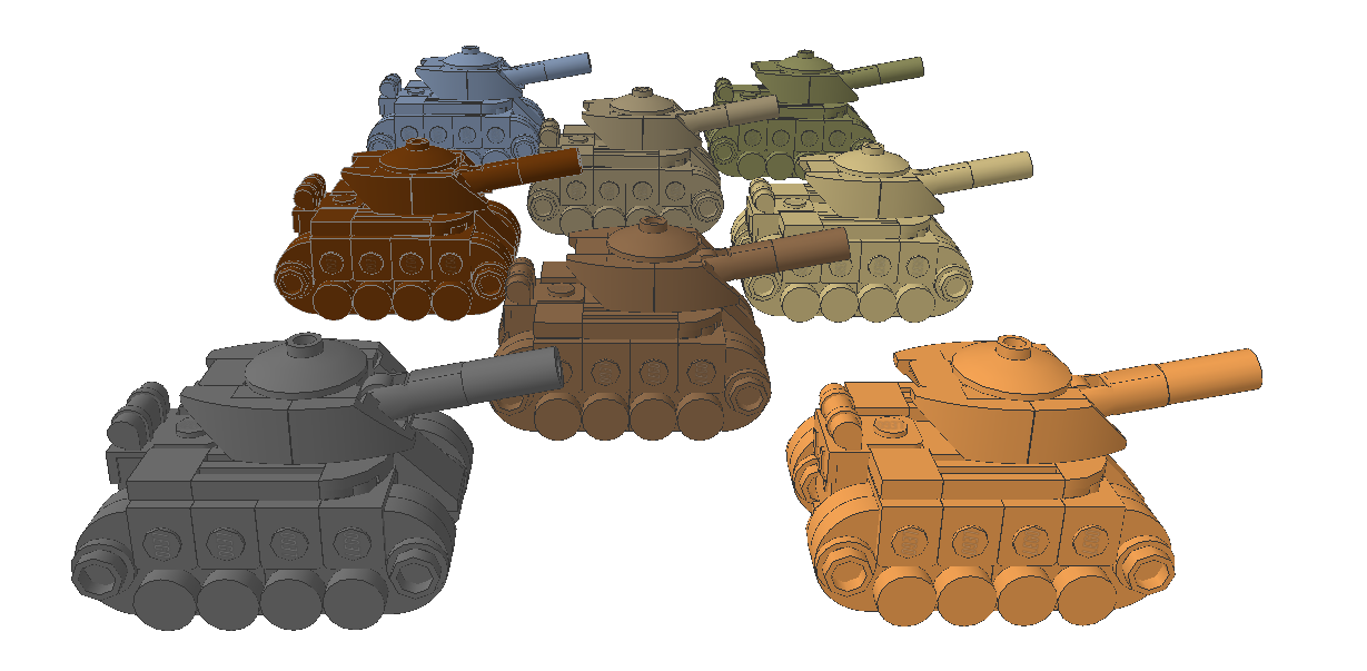 tanks (in LEGO)  Axis & Allies .org Forums