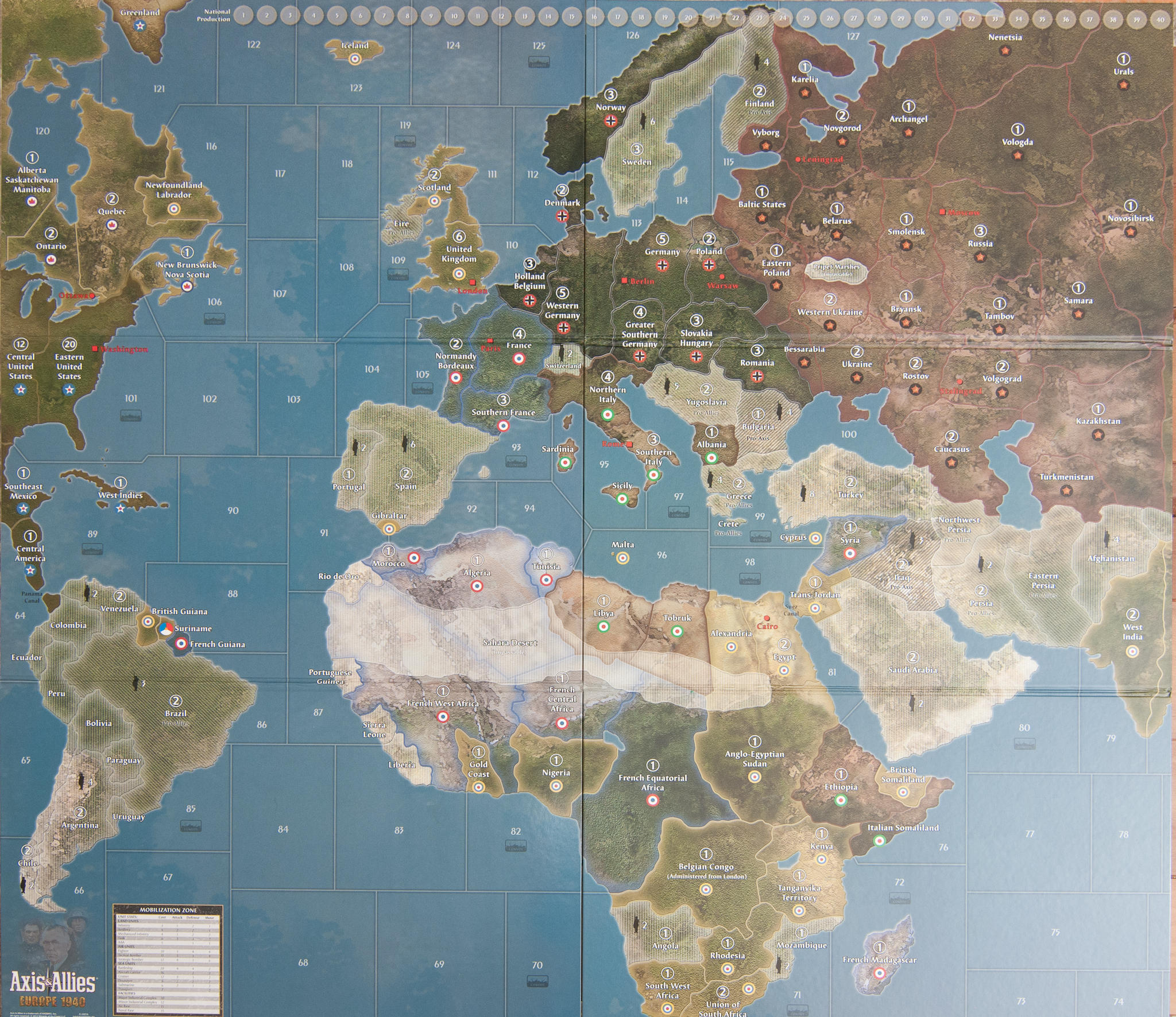 axis & allies global 1940