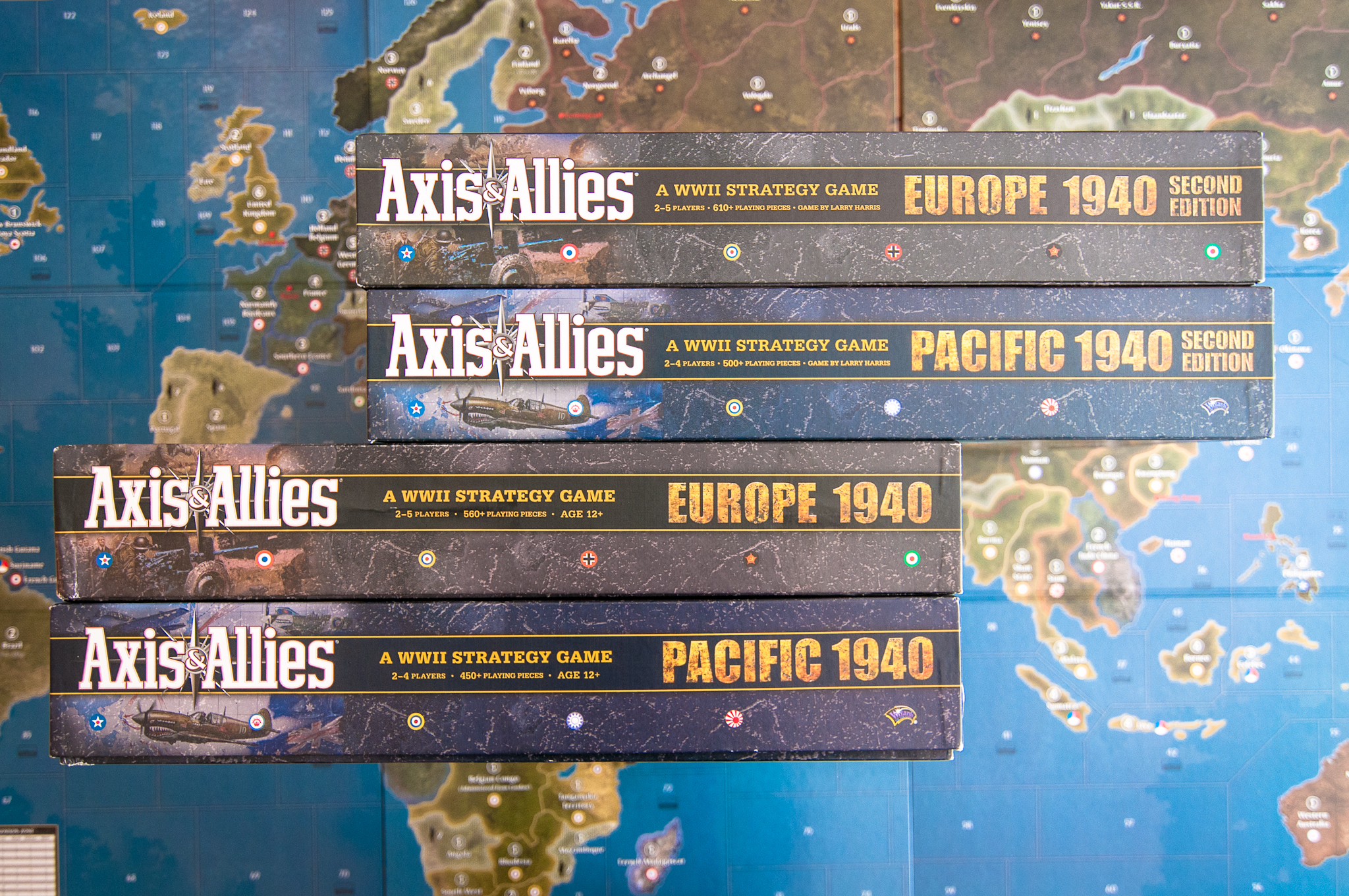 Axis Allies 1940 Global Map PRE-ORDER escapeauthority.com