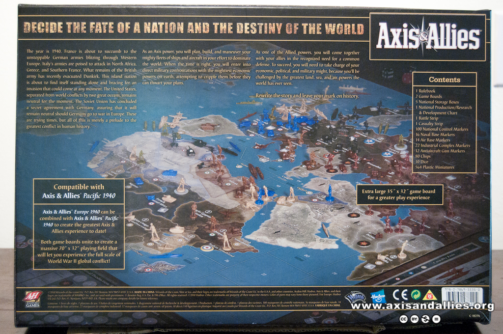 Axis & Allies Pacific 1940 2794